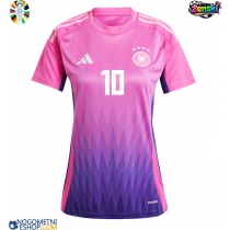 Ženski Nogometni dresi Nemčija Jamal Musiala #10 Gostujoči EP 2024 Kratek Rokav